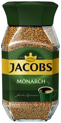Кофе JACOBS MONARCH в ст/б, 190 г