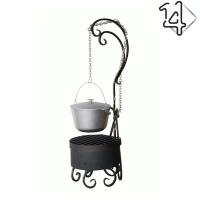 Очаг с казаном на 8 л