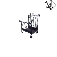 Дровница комбинированная "Леон"