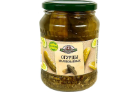 Огурцы консервированные маринованные, 680 г