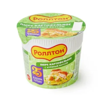 Пюре картофельное «Роллтон» со вкусом курицы, 40 г