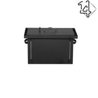 Коптильня стальная 330х500х300 мм на опорах