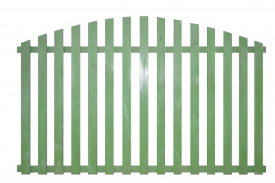 Секция деревянная для забора, одинарная Секция деревянная для забора, одинарная