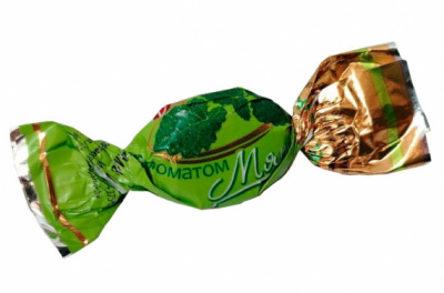 Карамель леденцовая с ароматом мяты, 500г (упаковка)