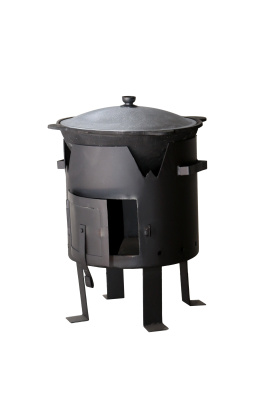 Печь под казан на 8 л (в комплекте с казаном)