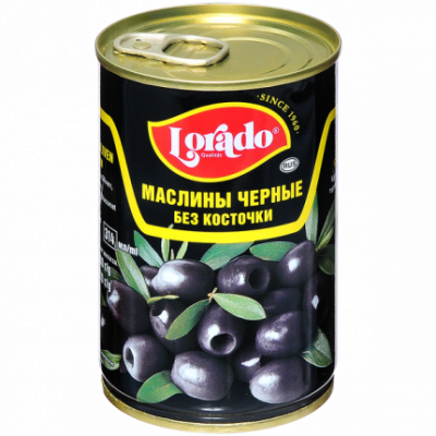 Маслины черные без косточки, 300 мл Маслины черные без косточки, 300 мл
