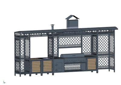 Модульный барбекю