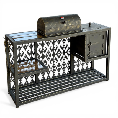 Мангал комбинированный