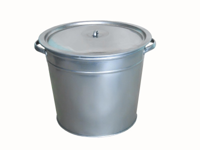 Бак с крышкой 32 л, ст. 0,55 мм