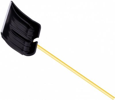 Лопата снегоуборочная пластмассовая с черенком 