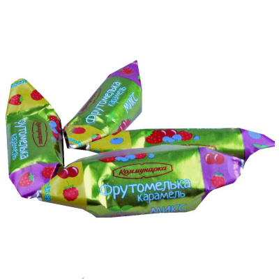 Карамель Фрутомелька микс, 500 г (упаковка)