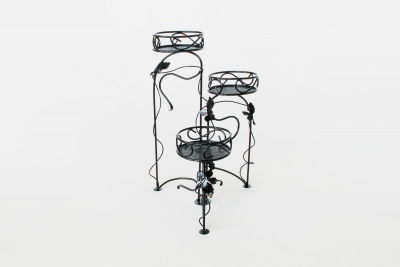 Подставка под цветы  H-760  на 3 вазона