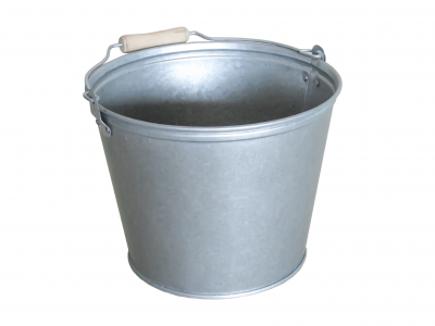 Ведро  с деревянной ручкой 12 л, ст. 0,4 мм