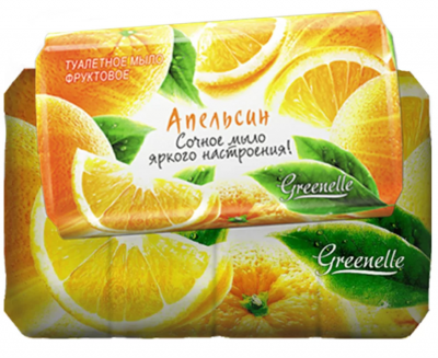 Мыло Фруктовое Апельсин 90гр