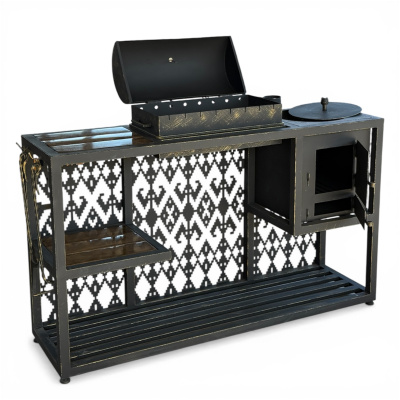 Мангал комбинированный